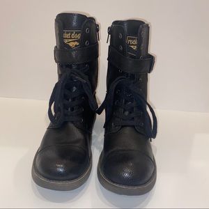 Black Combat Boots